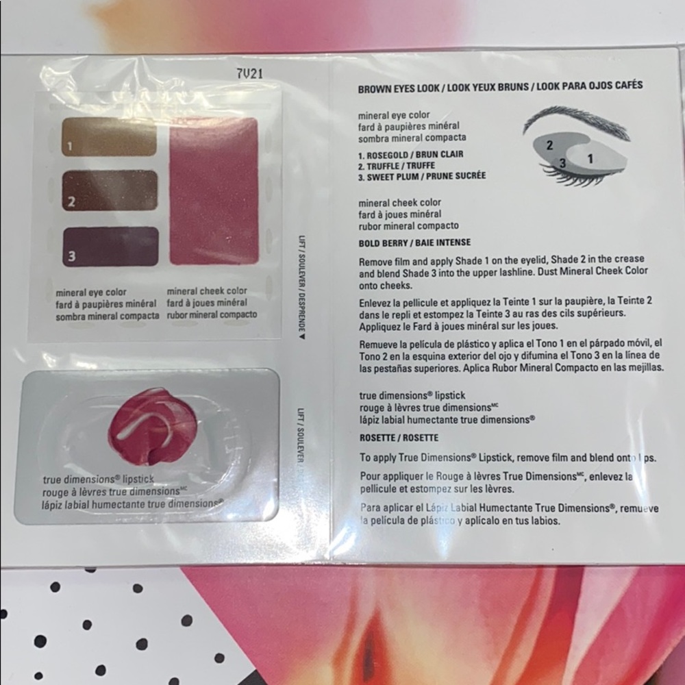 Mary Kay Eye, Cheek and Lip Sample